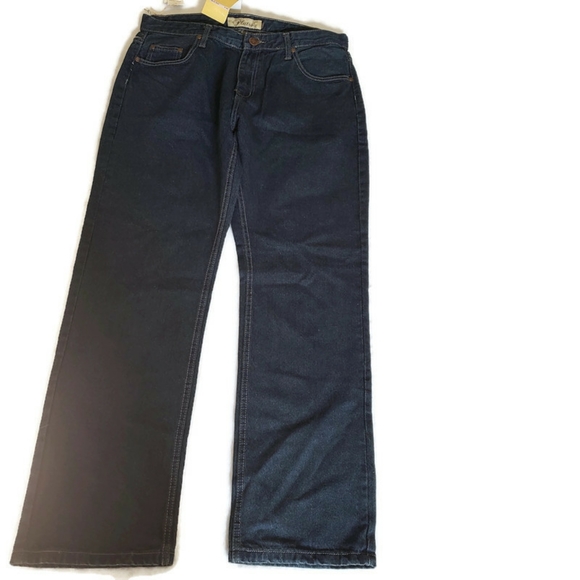 Platoon size 34/32 dark wash straight leg mens jeans New with tags - Picture 4 of 15